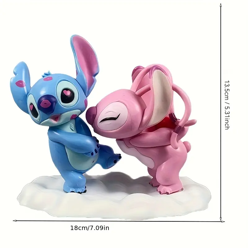 Figurina Dubla Vinyl „Alien & Pink Love Duo” – 23x17,5 cm [3]