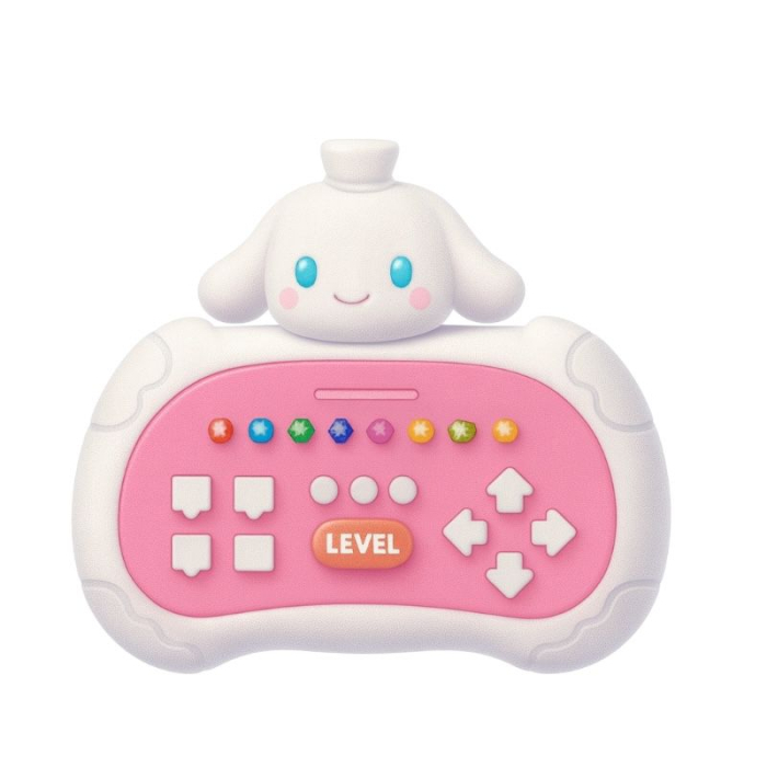 Joc interactiv cu iepuraș, lumini colorate și nivele – jucărie educativă [1]