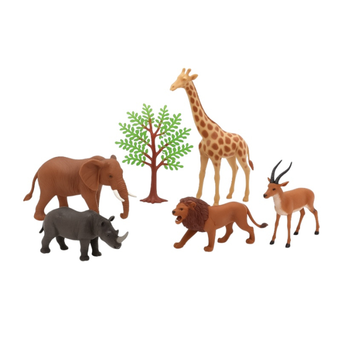 Set Animale Salbatice – Wild Animal – Figurine + Decor Jungla [2]