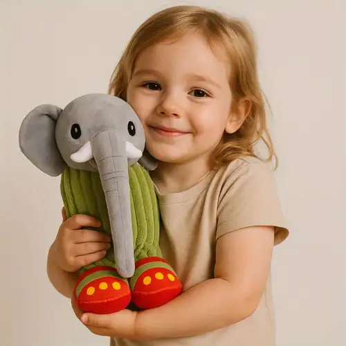 Plus Elefant Lirili Larila 20 cm – jucarie haioasa cu bot lung si picioruse colorate [2]