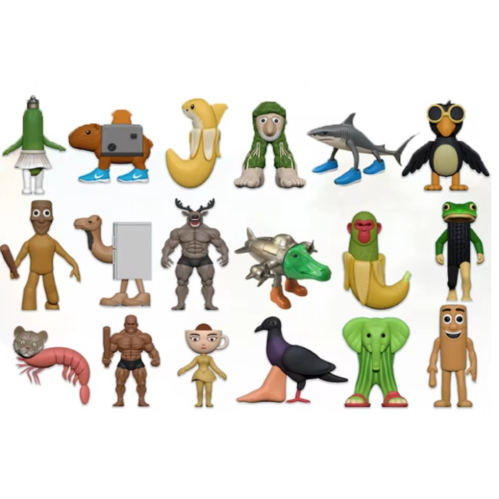 Set 24 Figurine Italian Brain Rot – Mini Figurine Surpriza, Colectie Amuzanta [2]