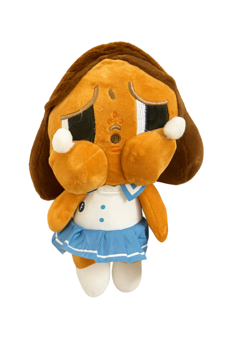 Papusa Plus Tristuta cu Rochita Albastra 20 cm – Jucarie Emo Cute [2]