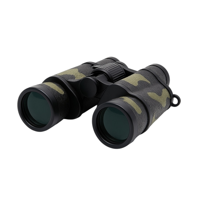 Binoclu pentru Copii 6x35 mm, Model Camuflaj, Jucarie Educativa pentru Explorare [1]