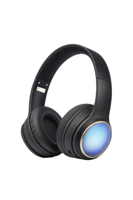 Casti Wireless AKZ 63 Evening Free LED, Hi-Res Audio, Lumini RGB, Negru [1]