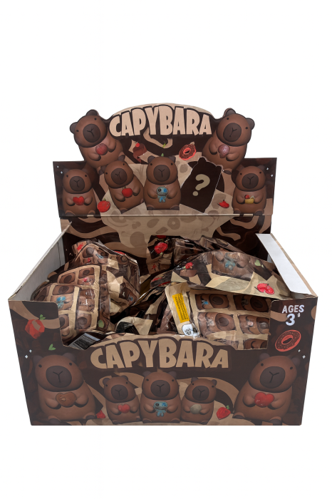 Set 24 Figurine Capibara Cute – Blind Pack Surprise, Jucarii Colectibile [1]