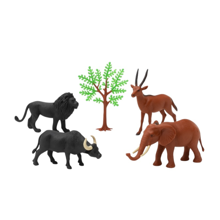 Set Animale Salbatice – Wild Animal – Figurine + Decor Jungla [3]