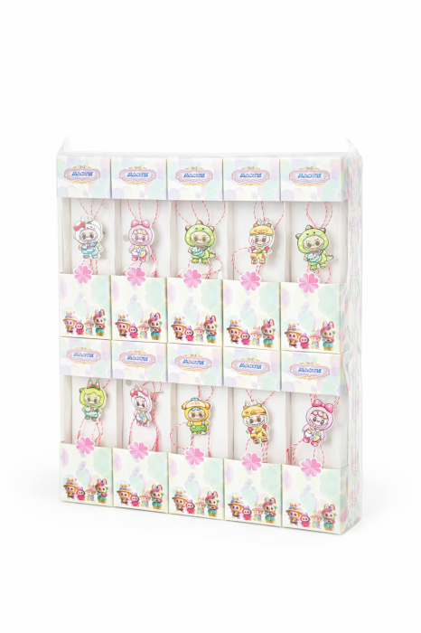 Set 24 Martisoare pentru Copii cu Figurine Colorate si Snur Traditional, Ambalaj 13x2x4 cm [2]