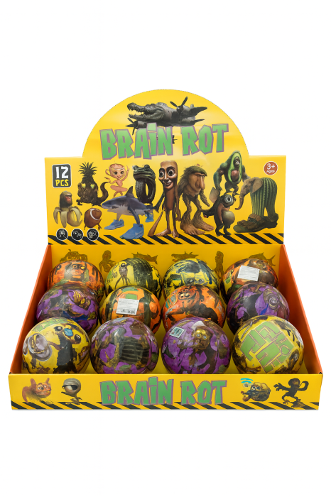 Set 12 Mingi Surprise Monster – Figurine Amuzante in Capsula, Jucarii Colectibile [1]