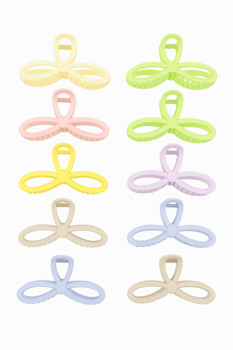 Set 12 Cleme Par 13cm Fundita Pastel – Accesorii Mari, Colorate, Rezistente [1]