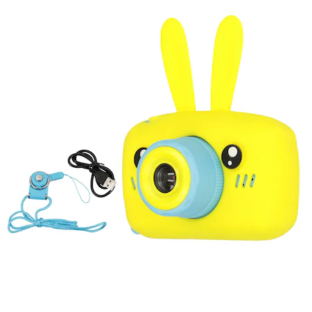 Camera Foto pentru Copii cu Ecran, Video, Jocuri si Design Iepuras, Jucarie Educativa [1]