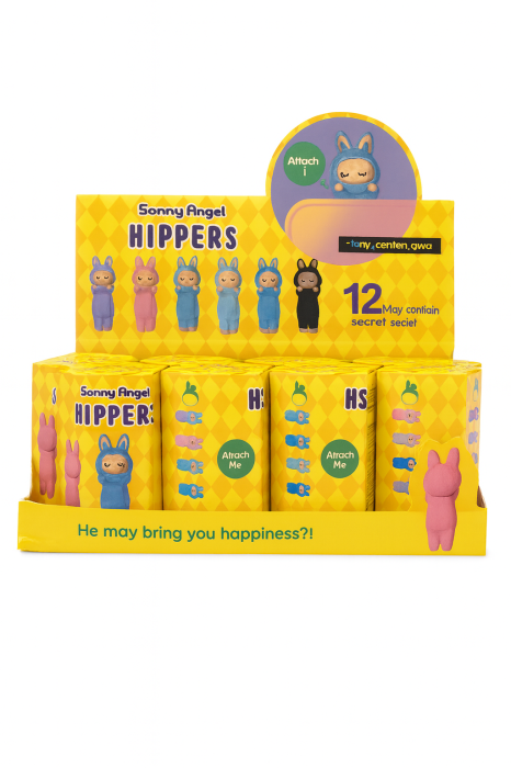 Set 12 Figurine Sonny  Hippers – 10 cm – Bunny Costume Series [1]