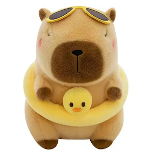 Capybara Plus Cu Colac 20CM – Jucarie Pufoasa, Super Dragoasa, Model Summer [3]