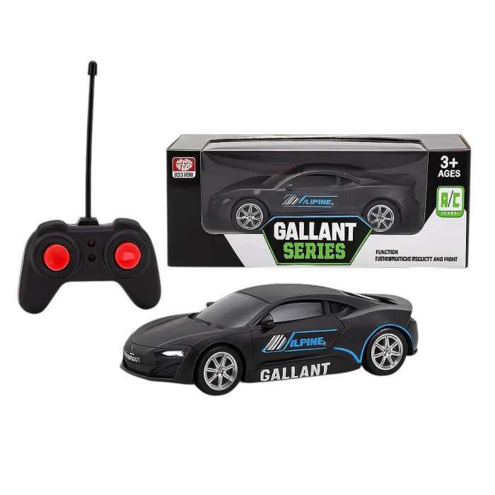Mașinuță sport neagră cu telecomandă Gallant Series – R/C pentru copii 3+ [1]