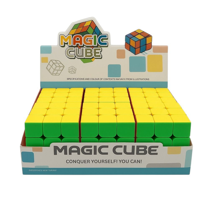 Set 6 Cuburi 3x3 Speed Cube Colorat – Joc Puzzle Antistres pentru Copii si Adulti [2]