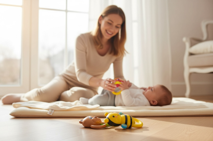 Set Jucarii Zornaitoare pentru Bebelusi, 3 piese, 23x21 cm, Culori Vii, 3+ luni [2]