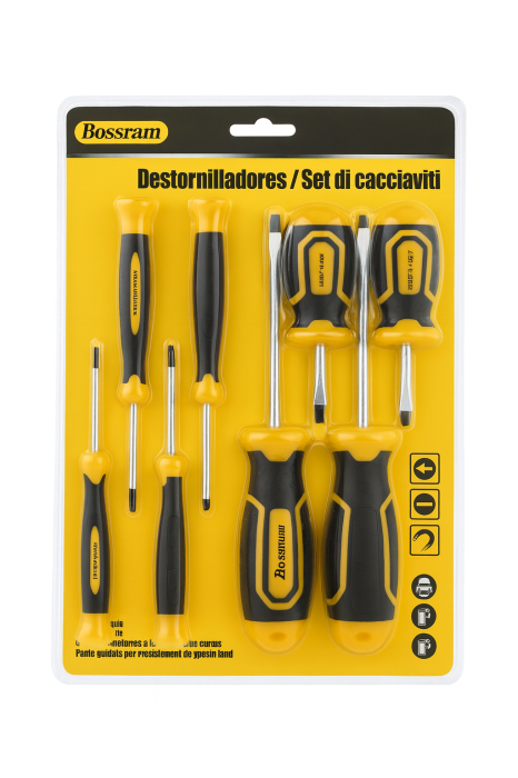 Set Surubelnite Bossram 10 Piese – Phillips + Slot, Maner Ergonomic, Uz Profesional [2]