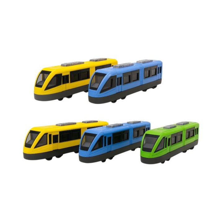 Tren electric cu baterii Urban Subway, 30 cm, lumini și sunete, 6 modele [2]