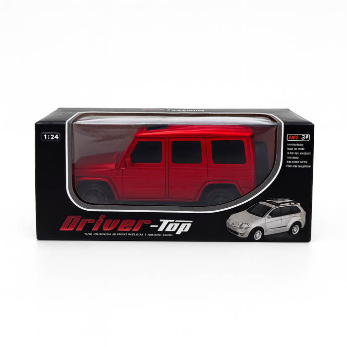 Masina SUV Driver-Top cu radiocontrol, scara 1:24, 24x10 cm, model rosu [2]