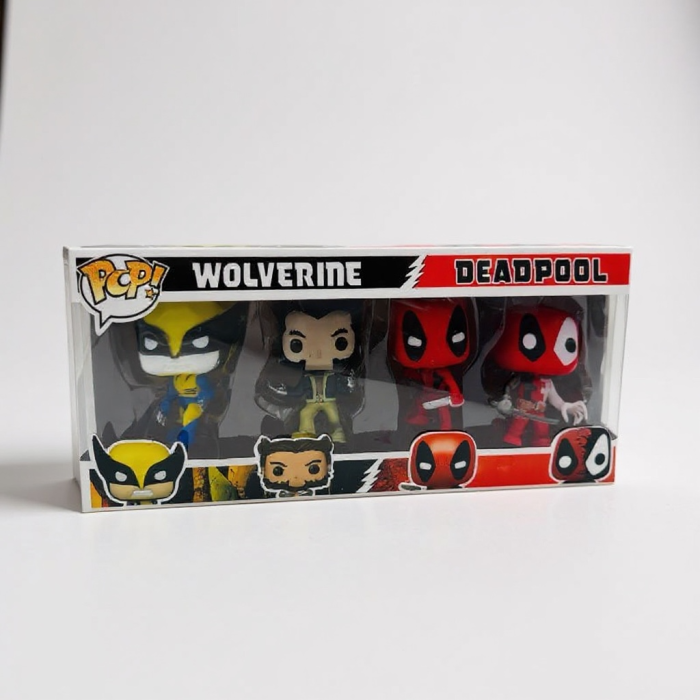 Set 4 Figurine Colectionabile Stil Cartoon – Modele de Actiune, 37x15 cm [2]