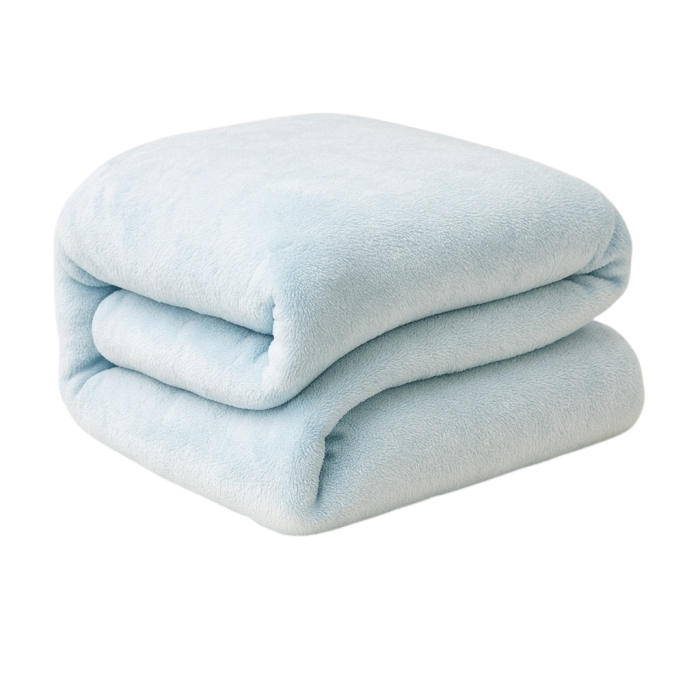 Patura Cocolino Pufoasa Bleu 200x230cm, Groasa si Moale pentru Pat Dublu – 1KG [2]