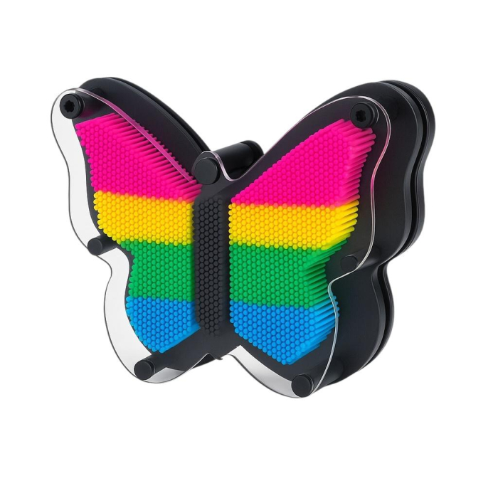 Pin Art Fluture Rainbow – Jucarie 3D Creativa pentru Copii 8+ [1]