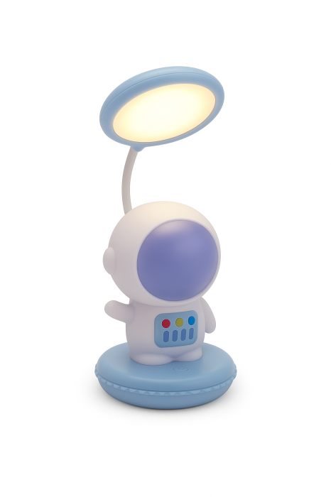 Lampa LED birou astronaut, reglabila, reincarcabila USB, lumina protectie ochi [2]