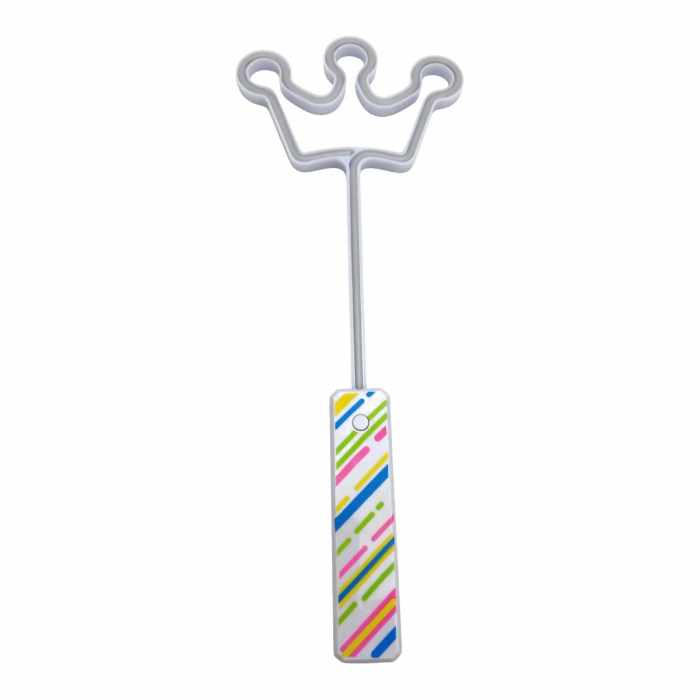 Bagheta Jucarie cu Coroana Albastra – Efecte de Lumina Magice, 41cm calitate superioara, En- gros [2]