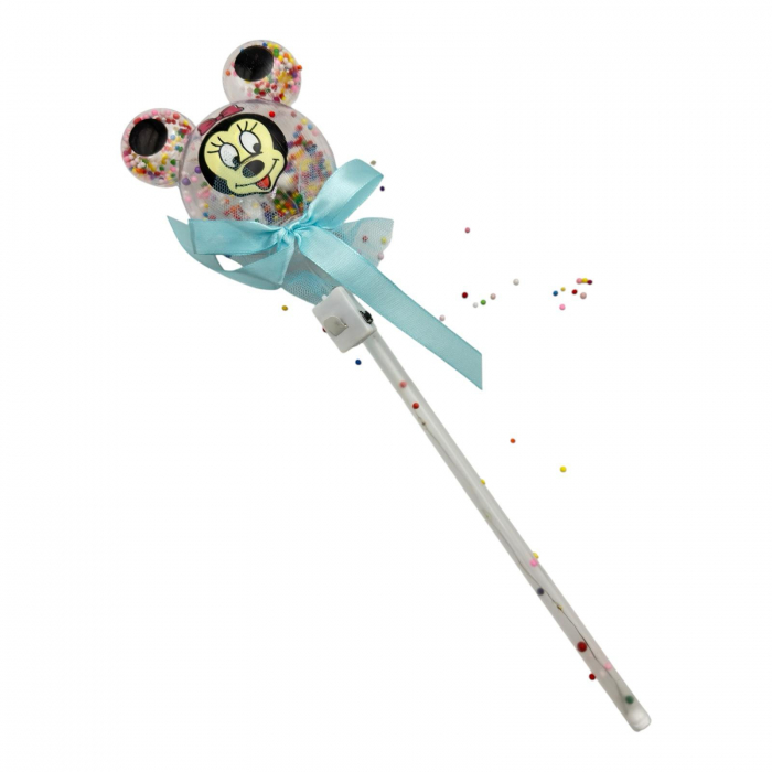 Bagheta Jucarie Soricel Adorabil cu Lumina si Efecte Vibrante – 41cm, Distractie Magica pentru Copii,  [4]
