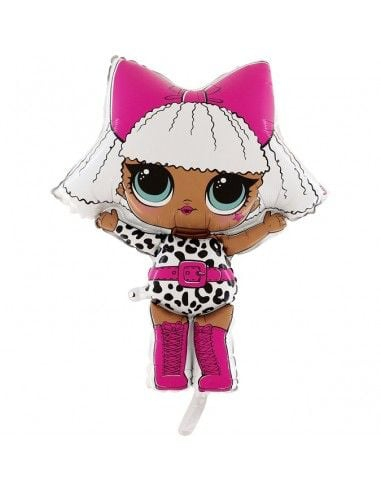  Balon din folie metalizata, Figurina animata, aprox 71cm, cu bat pentru sustinere [2]