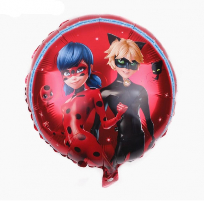  Balon din folie metalizata, figurine animate, cu bat pentru sustinere, 44.5×50cm [2]