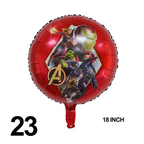 Balon folie metalizata 44.5x50cm cu figurine animate si bat pentru sustinere – decor petrecere copii,  [2]