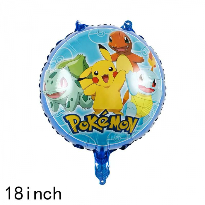 Balon folie metalizata 44.5x50cm cu figurine animate si bat pentru sustinere – decor petrecere copii, aniversari si cadouri vesele,  [2]