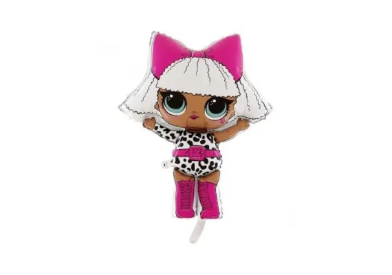 Balon Folie Metalizata Figurina Animata – 71cm – Cu Bat pentru Sustinere – Ideal pentru Decor Petreceri,  [1]