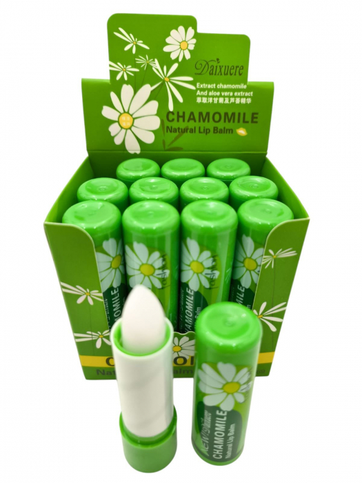 Balsam de Buze Natural cu Mușețel – Hidratare și Protecție Intensă, 12buc/ set  [2]