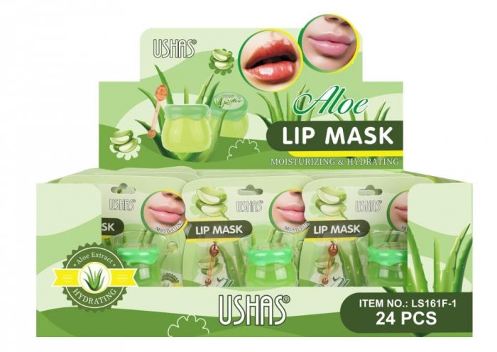 Balsam de Buze USHAS Lip Mask Aloe Vera 6g – Hidratare Intensă și Regenerare Naturală  [3]