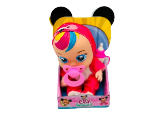 Bebelus cu sunete, cu biberon si suzeta, 18.5×10.5×9cm, +3ani,   [1]