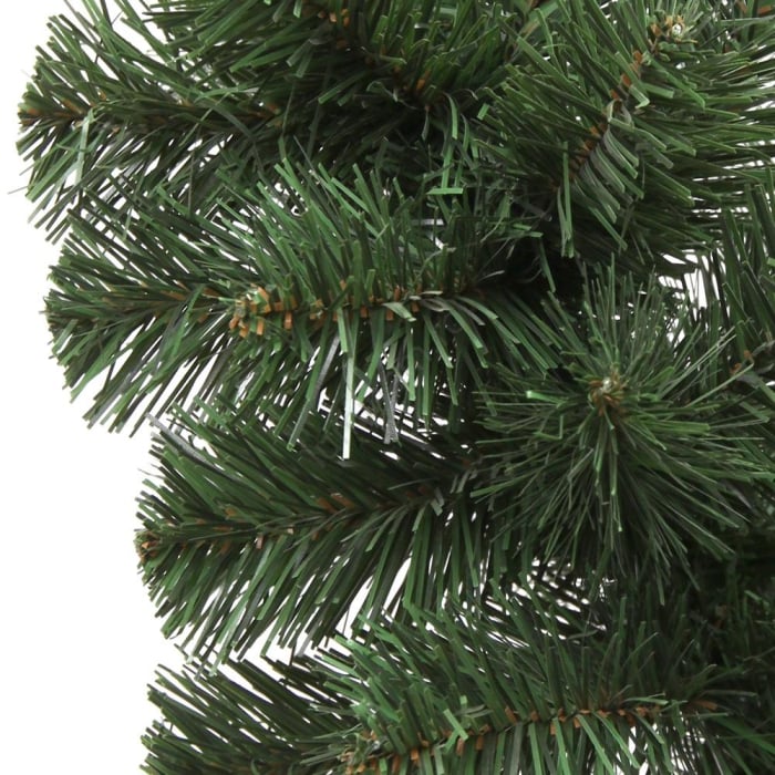 Brad artificial 45 cm cu 35 crengi si suport plastic – In cutie cu tematica de craciun [3]