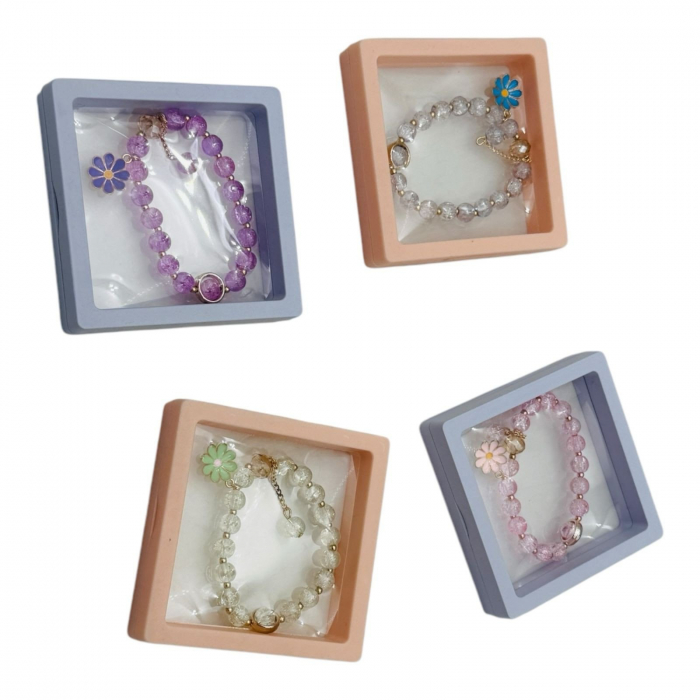 Bratara Copii Fashion Jewelry –Mărgele Colorate, Charm Unicorn  [5]