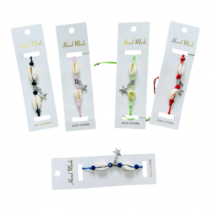 Bratara cu scoica si design marin – accesoriu chic inspirat de mare si plaja  [2]