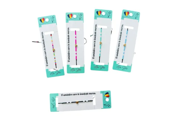Bratara multicolora cu culori combinate finute si elegante – accesoriu rafinat si stilat  [1]
