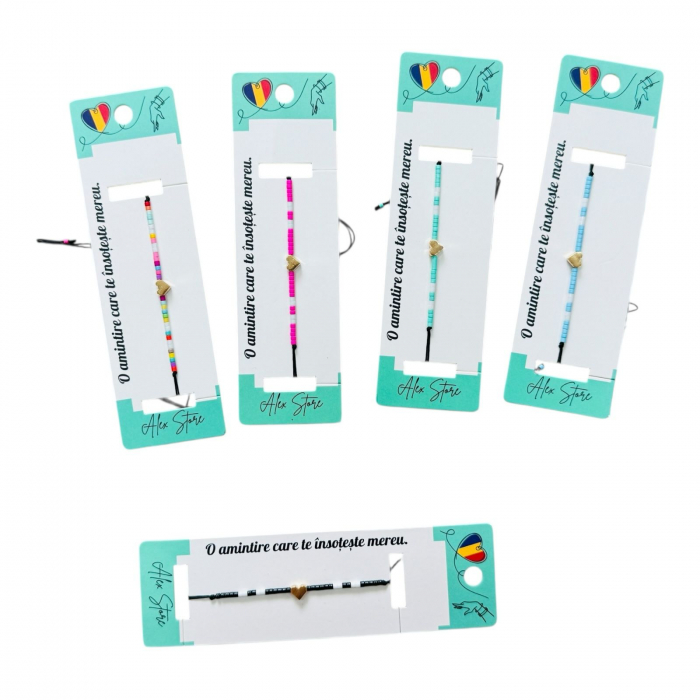Bratara multicolora cu culori combinate finute si elegante – accesoriu rafinat si stilat  [2]