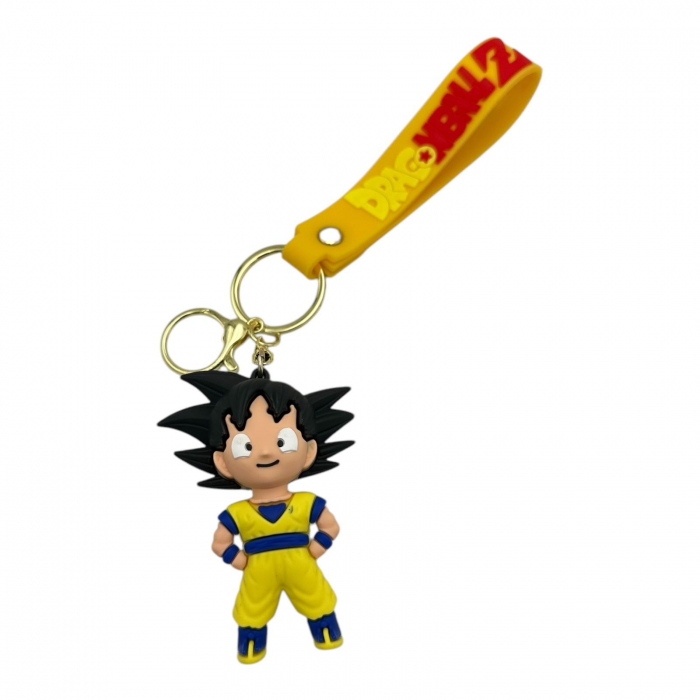 Breloc cu figurina din silicon – accesoriu colorat si jucaus cu detalii decorative, calitate superioara,  [5]
