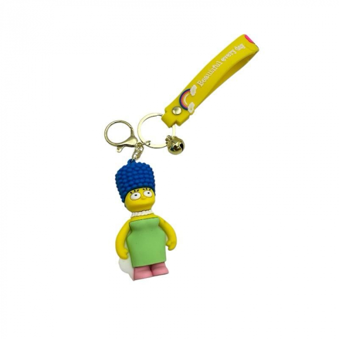 Breloc de Tip Figurina Multicolora Din Silicon – Accesoriu Vesel Si Creativ, Calitate Superioara,  [5]
