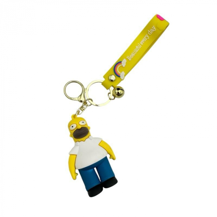 Breloc de Tip Figurina Multicolora Din Silicon – Accesoriu Vesel Si Creativ, Calitate Superioara,  [4]