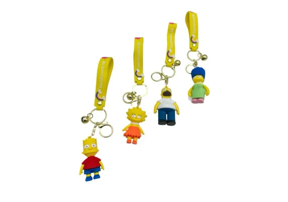 Breloc de Tip Figurina Multicolora Din Silicon – Accesoriu Vesel Si Creativ, Calitate Superioara,  [1]