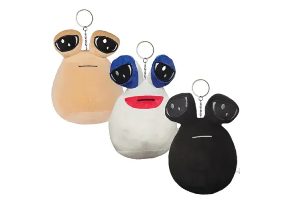 Breloc din plus, animalut dragalas, 10cm, diverse culori,  [1]