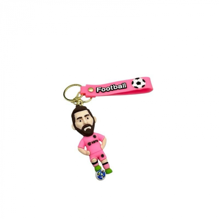 Breloc figurina multicolor din plastic silicon – accesoriu vesel si durabil pentru chei sau ghiozdan,  [8]