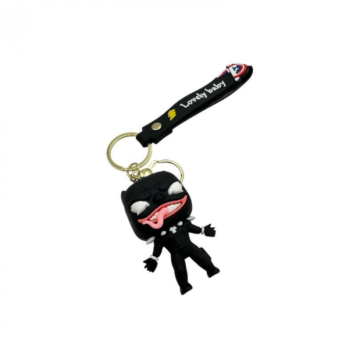Breloc figurina Multicolora – Accesoriu colorat si jucaus pentru chei sau ghiozdan, calitate superioara,  [6]