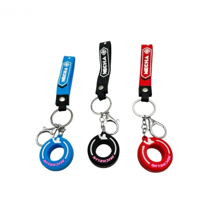 Breloc Tip Cauciuc – Accesoriu durabil si flexibil pentru chei sau ghiozdan, calitate superioara,  [2]