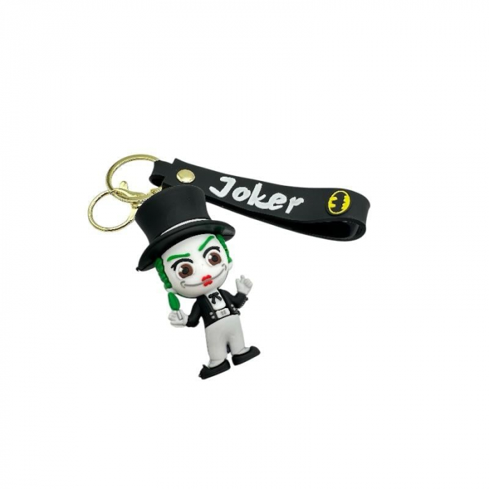 Breloc Tip Figurina Multicolora Din Silicon – Accesoriu Amuzant Pentru Chei Sau Ghiozdan,  [8]